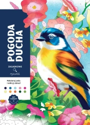 Art therapy. Kolorowanka antystresowa. Pogoda ducha. Zagadkowe rysunki - Charlotte Mendes (ilustr.)