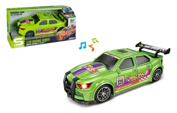 Pojazd auto sportowe ze swiatłem i dźwiękiem - SWEDE