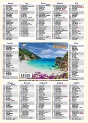 Kalendarz 2026 listkowy KL - praca zbiorowa