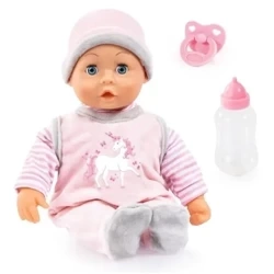Lalka First Words Baby różowa z akcesoriami - Bayer Design