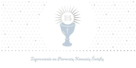 Zaproszenie Komunia (10szt) - AbCard