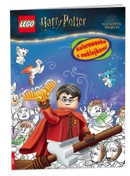 Lego Harry Potter. Kolorowanka z naklejkami - praca zbiorowa