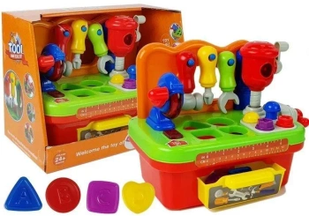 Warsztat dla niemowląt sorter z dźwiękiem - Leantoys