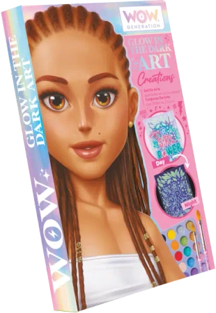 Zestaw artystyczny świecący w ciemności WoW Generation WOW00158 - Kids Euroswan