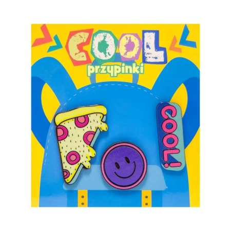 Przypinki cool. Pizza - MCD