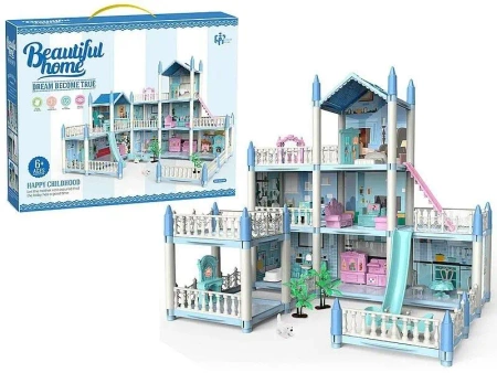 Domek dla lalek z meblami - ADAR