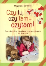 Czy tu, czy tam - czytam! - Małgorzata Barańska