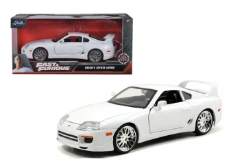 Jada F&F Toyota Supra white 1995 1:24