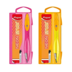 Cyrkiel Study Neon z wkładami graf mix MAPED