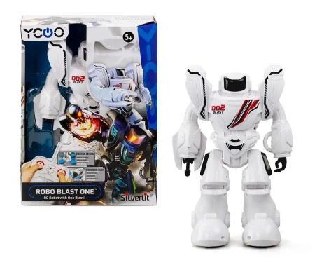 Robo Blast One biały - Silverlit