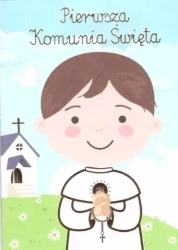 Karnet B6 Komunia - chłopiec kolor - praca zbiorowa
