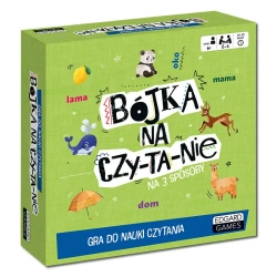Kapitan Nauka. Bójka na czytanie. Gra do nauki czytania - opracowanie zbiorowe