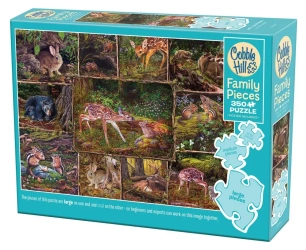 Puzzle 350 Drzwi do lasu 113589 - Cobble Hill