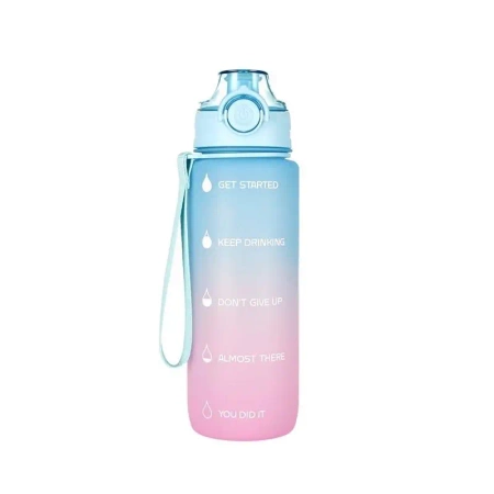 Bidon 750ml Blue Pink - STARPAK