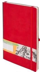 Notes A5 Kratka Impresja czerwony - Antra