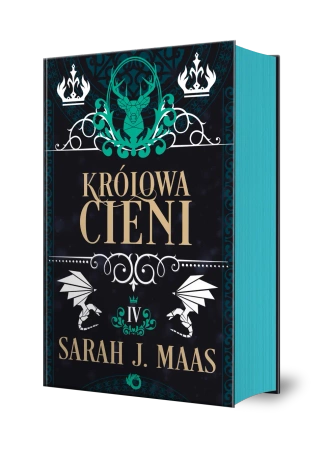 Szklany Tron. T.4 Królowa Cieni (barwione brzegi) - Sarah J. Maas
