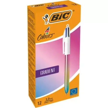 Długopis 4 Colours Gradient (12szt) - BIC