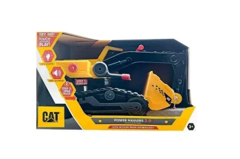 CAT koparka na gąsienicach światło i dźwięk