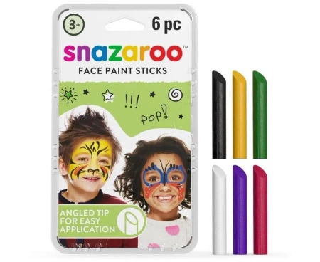 Kredki do malowania twarzy 6szt - Godan