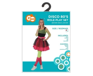 Strój dla dorosłych Disco lata 80' rozm. S - Godan