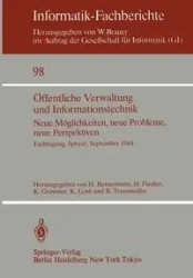 Öffentliche Verwaltung und Informationstechnik - Reinermann Heinrich