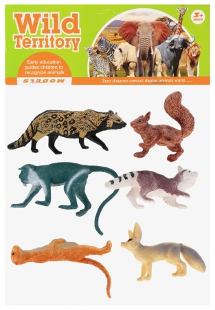 ZwierzĘta Dzikie Figurki 6 szt. Mega Creative 572082