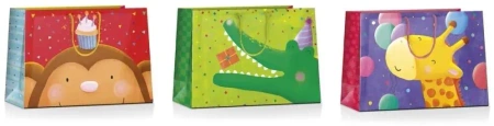 Torba prezentowa Grand Kids 18x24x10cm MIX - Pan Dragon