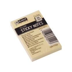 Notes samoprzylepny Żółty 51x75mm (12szt)