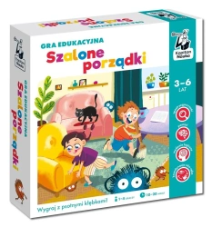Kapitan Nauka. Gra edukacyjna Szalone porządki - Hubert Bobrowski