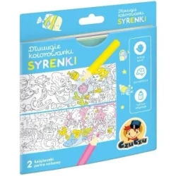 Dłuuugie kolorowanki Syrenki - opracowanie zbiorowe