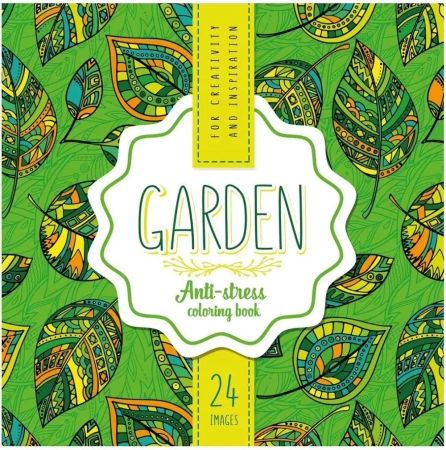 Kolorowanka antystresowa 200x200 12 Garden - Fresh