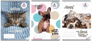 Zeszyt A4/32K kratka The sweet pets (10szt) - Beniamin