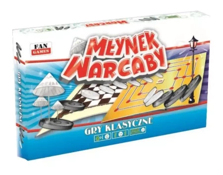 Warcaby + Młynek FAN - Artyzan