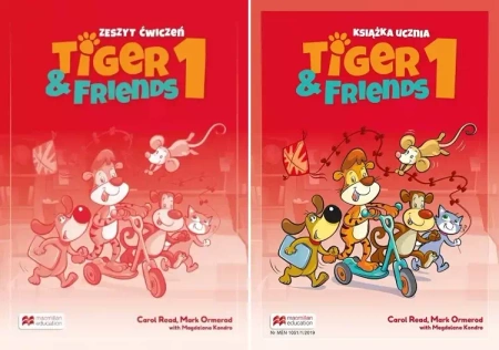 Tiger & Friends 1 Książka ucznia Ćwiczenia - Carol Read, Mark Ormerod, Magdalena Kondro