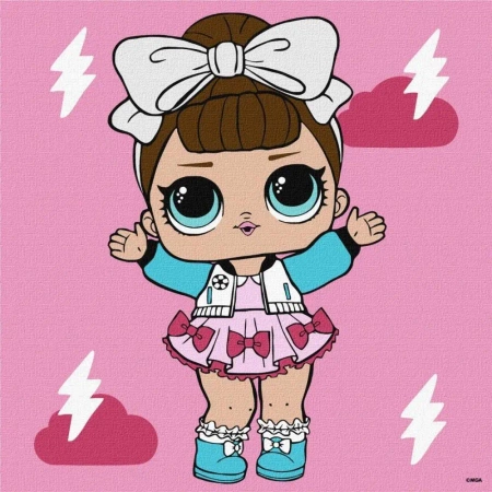 Malowanie po numerach - L.O.L. Surprise! Game on - Ideyka