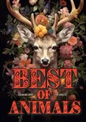 Best of Animals Coloring Book for Adults - Publishing Monsoon