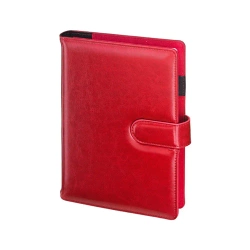 Notes A5 magnetyczny kratka czerwony N45B-25 - I-DROPS