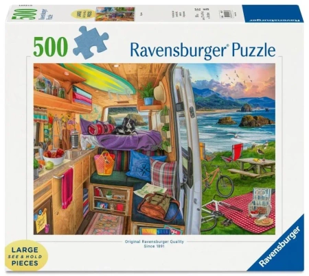 Puzzle 2D: Wakacyjny klimat 500el - Ravensburger