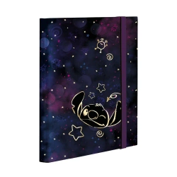 Teczka A4 z gumką Disney Gold Stitch - PATIO