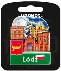 Magnes I love Poland Łódż ILP-MAG-C-LOD-28 - Pan Dragon