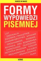 Formy wypowiedzi pisemnej - Karolina Szostak-Lubomska