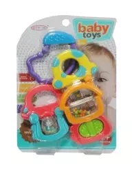 Zabawka dla malucha grzechotka gryzak - SWEDE