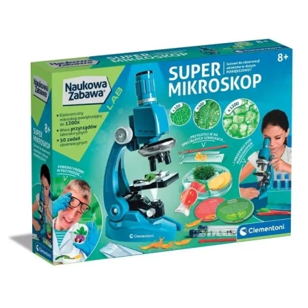 Naukowa zabawa. Super mikroskop - Clementoni