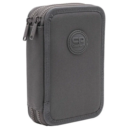 Piórnik 2-komorowy z wyposażeniem Coolpack Jumper 2 Rpet Grey