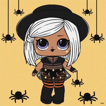 Malowanie po numerach - L.O.L. Surprise! 25x25cm - Ideyka