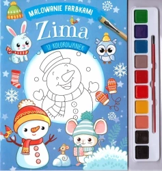 Malowane farbami. Zima - praca zbiorowa