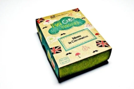 Fun Card English Idioms in Conversation CREATIVO - Paweł Dwornik