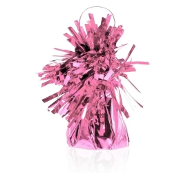 Ciężarek do balonów foliowy różowy 145g - Godan