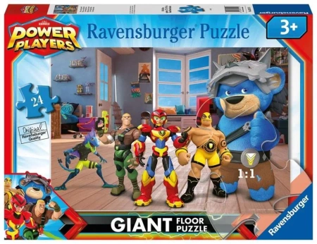 Puzzle 24el podłogowe Power Players Giant 031191 Ravensburger