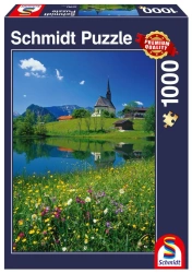 Puzzle 1000 PQ Inzell Bawaria Niemcy 111714 - Schmidt Puzzle